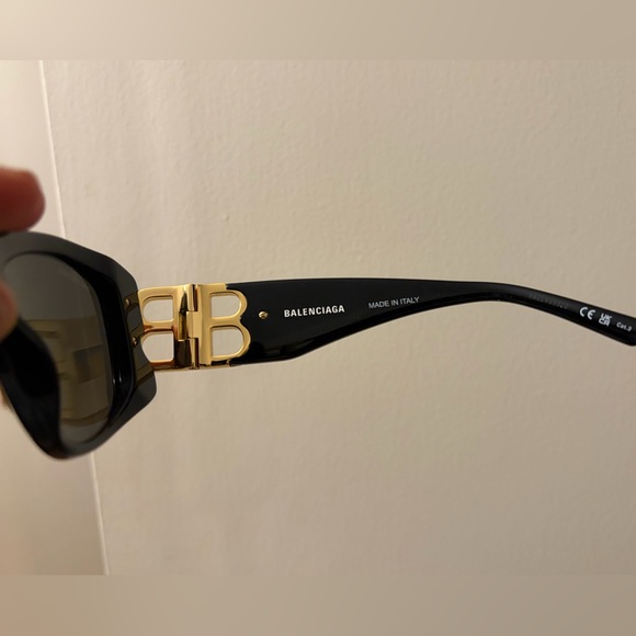 Balenciaga XL Dynasty sunglasses Black - Picture 7 of 9